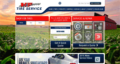 Desktop Screenshot of hftires.com
