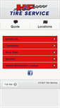 Mobile Screenshot of hftires.com